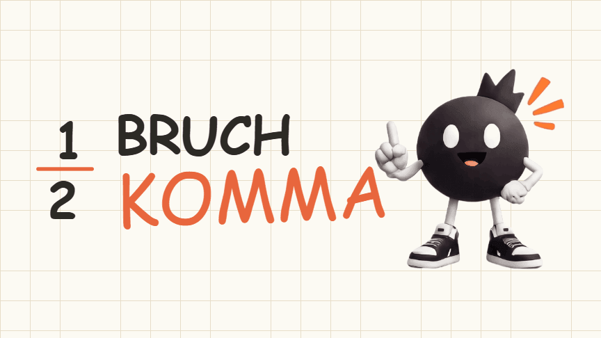 Vorschaubild: Bruch in Kommazahl: der Trick, den keiner erklärt